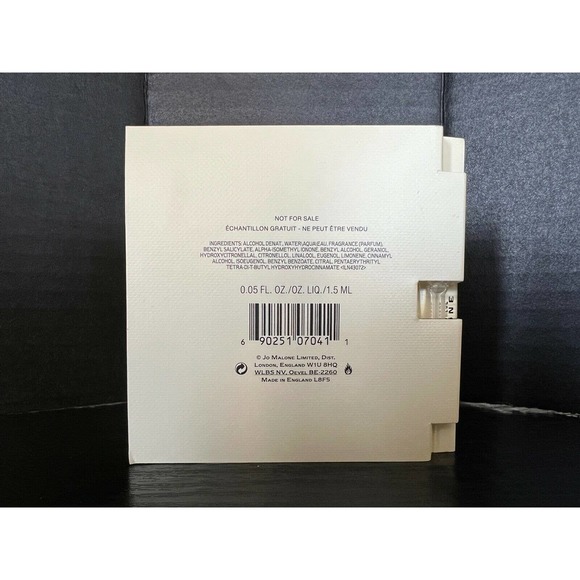 Jo Malone London PEONY & BLUSH SUEDE Cologne 1 FL.OZ./30 ML + Sample - Picture 9 of 9